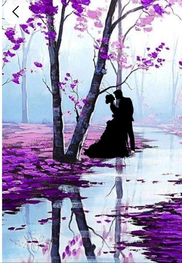 Festményceremónia amikor a szerelem színt kap