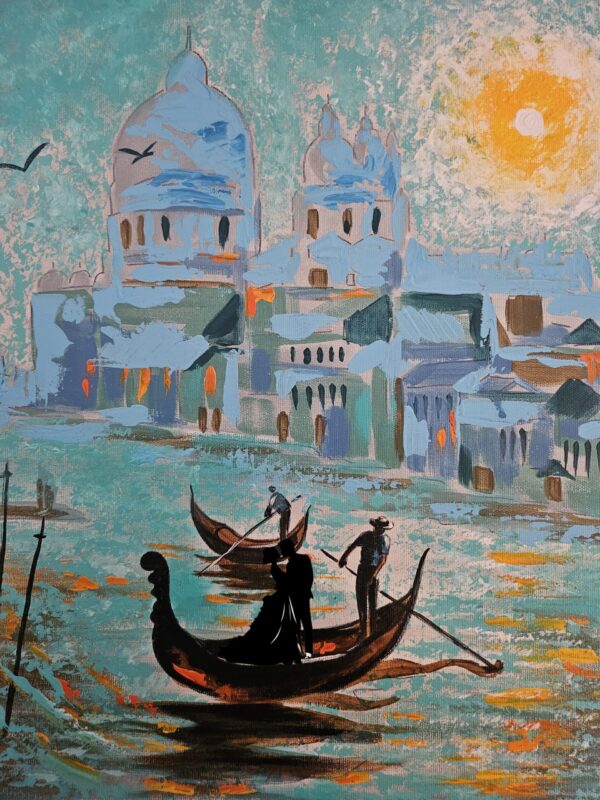 Festményceremónia amikor a szerelem színt kap