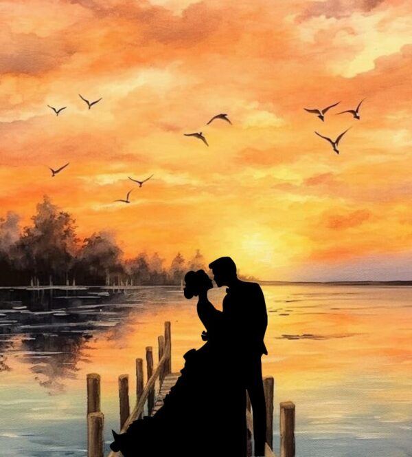 Festményceremónia amikor a szerelem színt kap