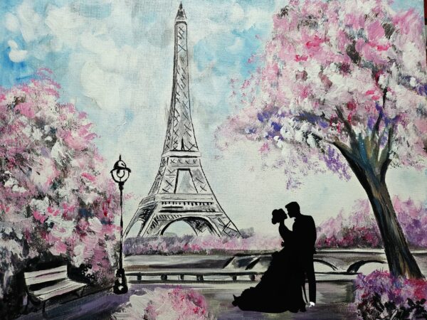 Festményceremónia amikor a szerelem színt kap